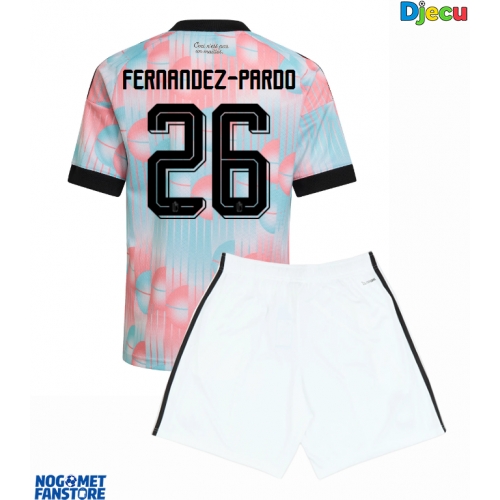 Belgija Matias Fernandez-Pardo #26 Gostujuci Dres za djecu SP 2026 Kratak Rukav (+ Kratke hlače)